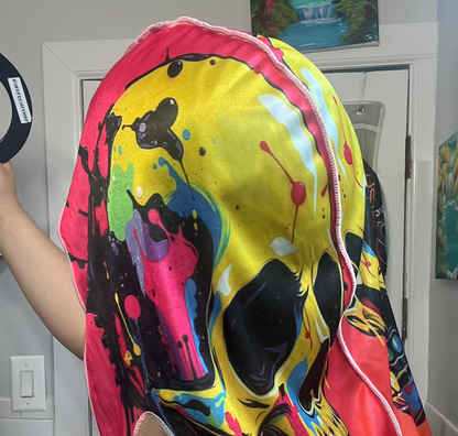 Skull Design Durag